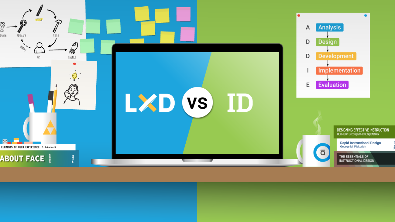 LX design vs Instructional design