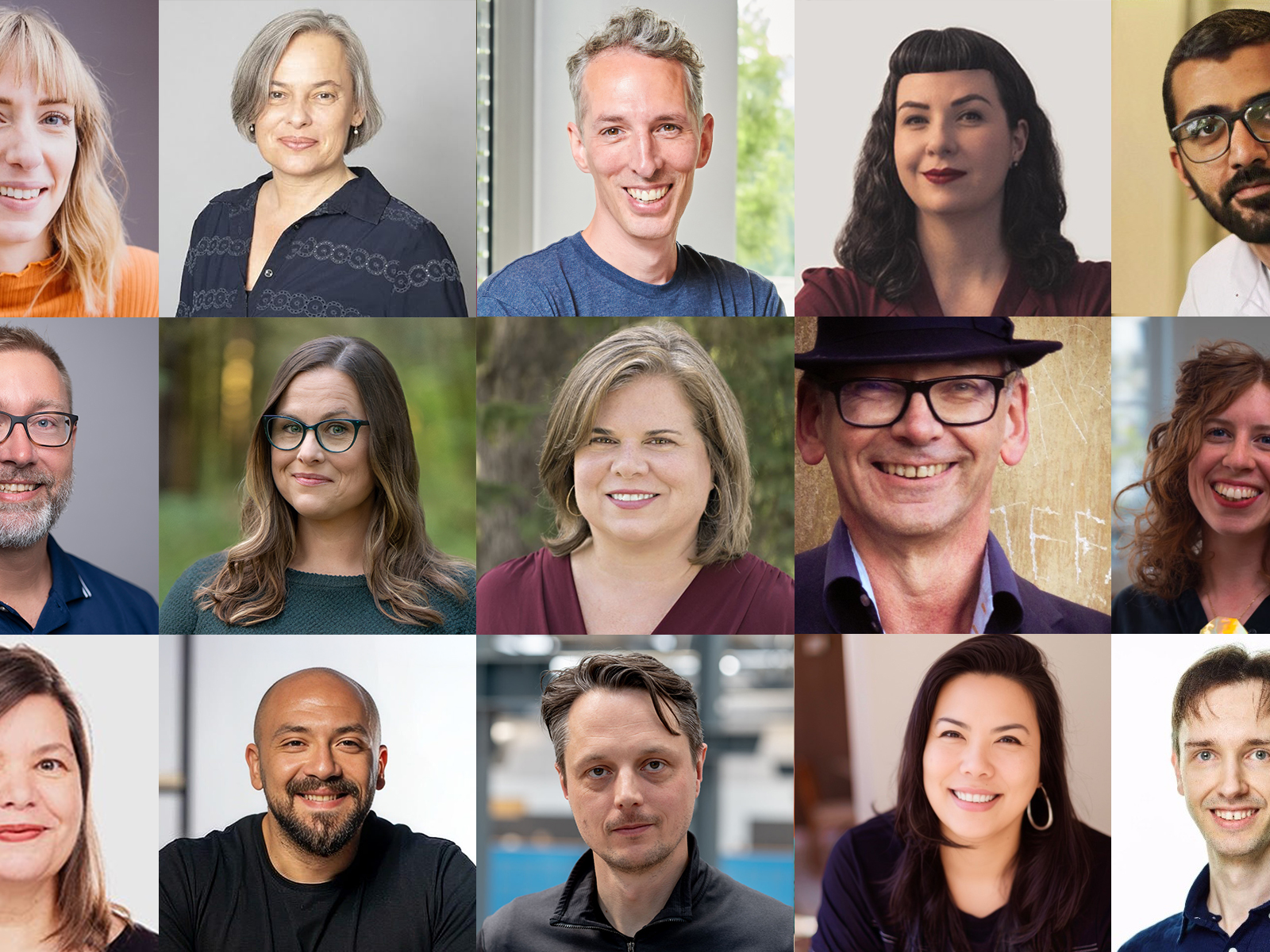 Overview of fifteen speakers from LXDCON'26